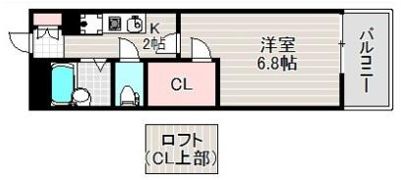 AZUL朝日が丘の間取り画像