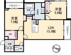 ラルーチェの間取り画像