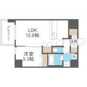 スプランディッド江坂駅前の間取り画像