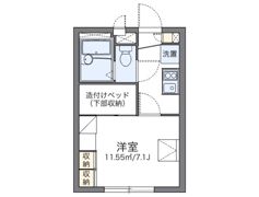 レオパレス松尾の間取り画像