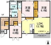 アムールの間取り画像