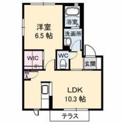 ルミエール松縄 B棟の間取り画像