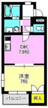 クオリティマンションKDの間取り画像