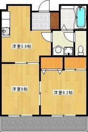 スクエア浄行寺の間取り画像
