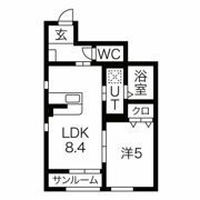 セレッソ袖野田の間取り画像