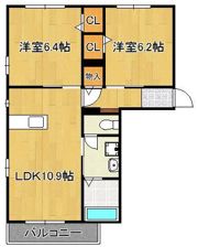 ソシア平尾C棟の間取り画像