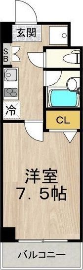 相川フラワーコートの間取り画像