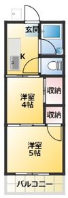 山惣マンションの間取り画像