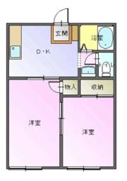 オーキッドハイツの間取り画像