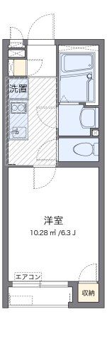クレイノ壱番館の間取り画像