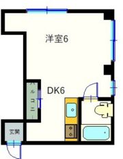 花幸ビルの間取り画像