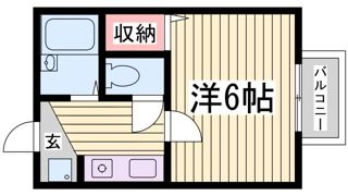 パルファン蓮宮の間取り画像