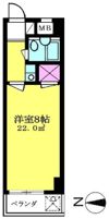 TISマンション堀之内の間取り画像