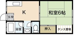 コーポ石﨑の間取り画像