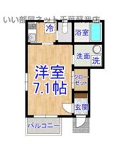 タウンハウス大森の間取り画像