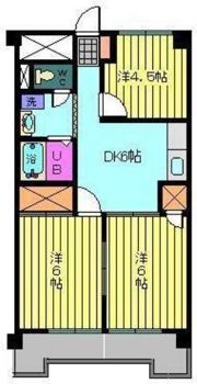 第81杉フラットの間取り画像