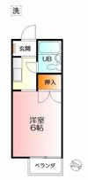 霞台ハイツの間取り画像
