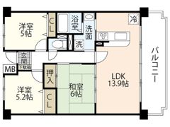 グランコート坂の間取り画像