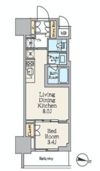 クレストコート池上の間取り画像