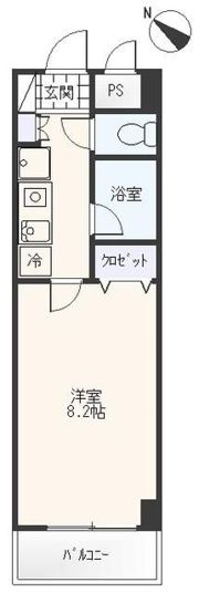 グランデ港南の間取り画像