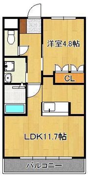 ラピュタIIの間取り画像