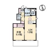 ラ・パルテール豊成 壱番館の間取り画像