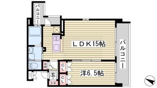 アルファレガロ神戸ウエストの間取り画像