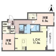 プルミエール境南町の間取り画像