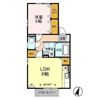 J－Room妃 Aの間取り画像