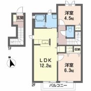 シャーメゾン大森 B棟の間取り画像