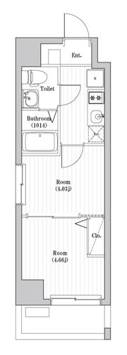 アーバハイツ六町2号館の間取り画像