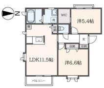 ベルヴェデーレ浜田山の間取り画像