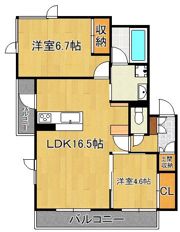 Hale Pueoの間取り画像