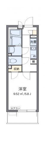 クレイノ大森町の間取り画像
