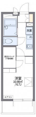 レオパレス昇弘の間取り画像