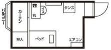 ドーミー池下の間取り画像