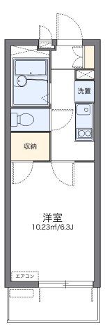 レオパレスアンドゥドゥの間取り画像