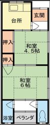 小西文化の間取り画像