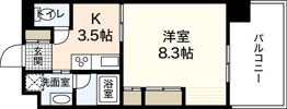 フォーラム牛田7の間取り画像