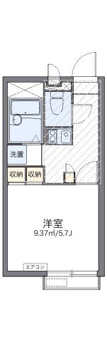 レオパレスサンブリッジの間取り画像