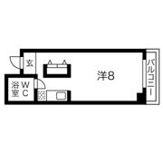 フルーレ第2新大阪の間取り画像