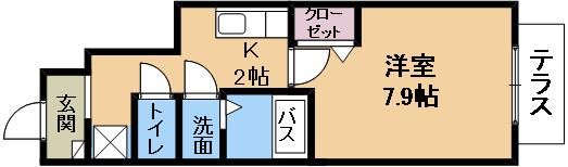 ジュネス山元Ⅱの間取り画像