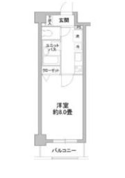 カスタリア野毛山の間取り画像