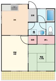 アミューズ宮本の間取り画像