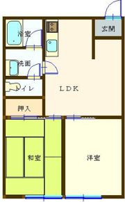 ハッピー7の間取り画像