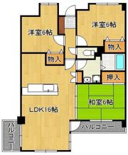 アンジェロポストIの間取り画像