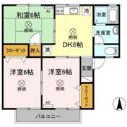 セジュール花尻 A棟の間取り画像
