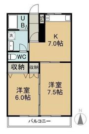 メゾンサンポートの間取り画像