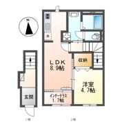 シャイン・ウェストの間取り画像