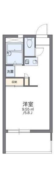 レオパレスグランディルの間取り画像